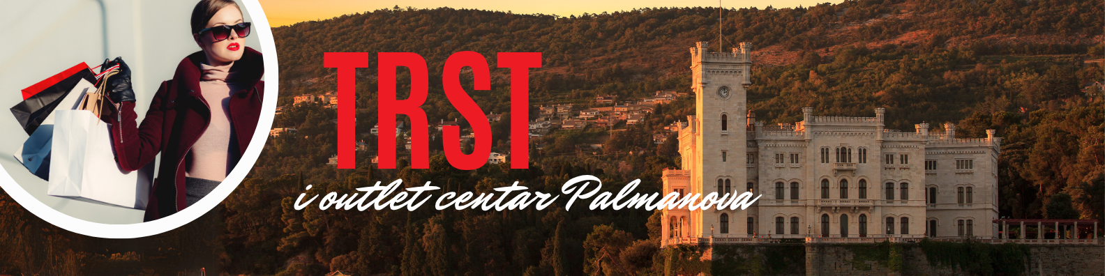 Banner Trst i Palmanova